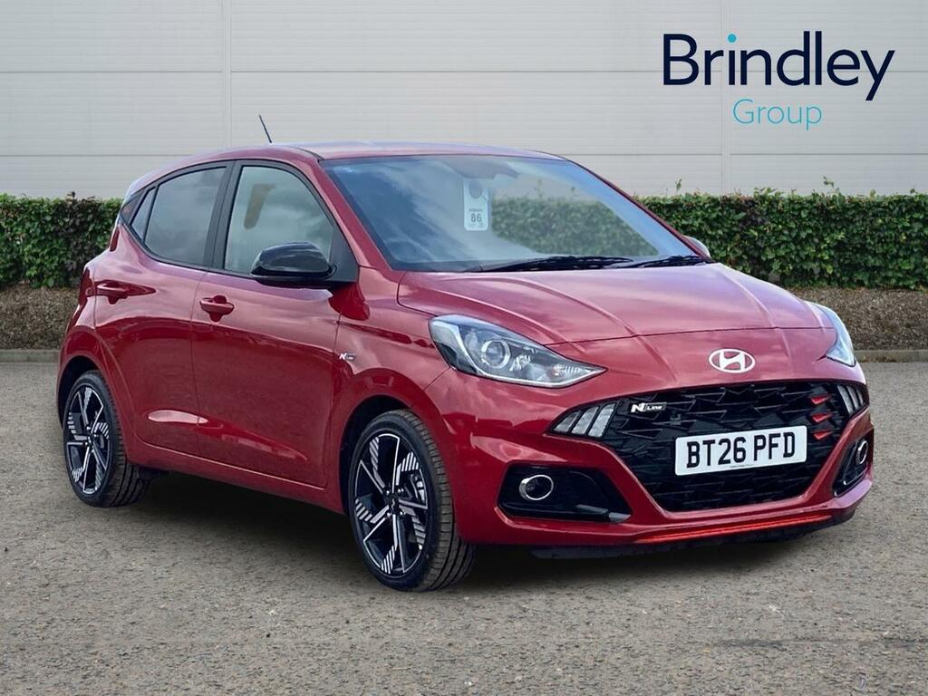 Hyundai I10 1.0 T-gdi N Line Hatchback Euro Red