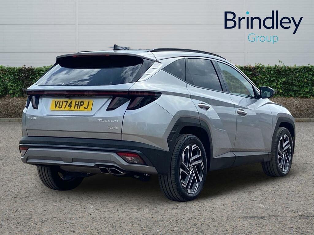 Hyundai Tucson 1.6 T-gdi Ultimate Suv Hybrid Euro VU74HPJ Silver #6
