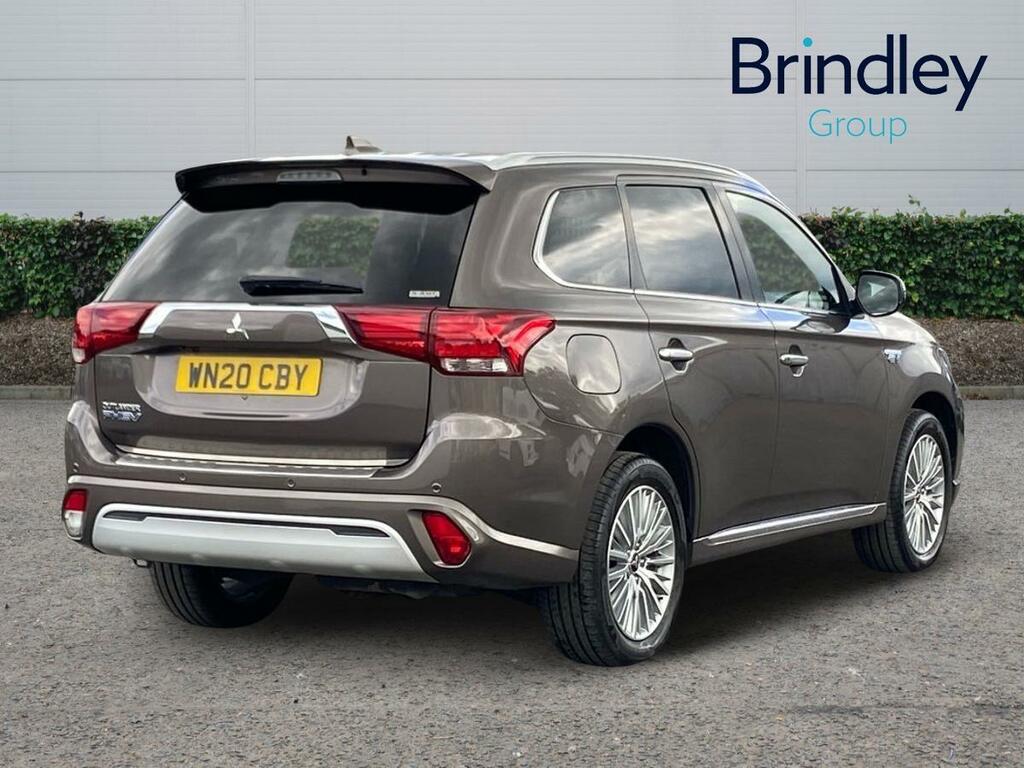 Mitsubishi Outlander 2.4H Twinmotor 13.8Kwh Dynamic Suv Plug WN20CBY Brown #4