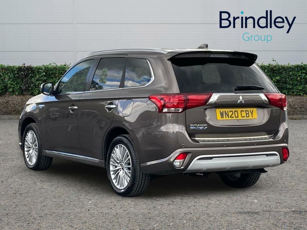 Mitsubishi Outlander 2.4H Twinmotor 13.8Kwh Dynamic Suv Plug WN20CBY Brown #3