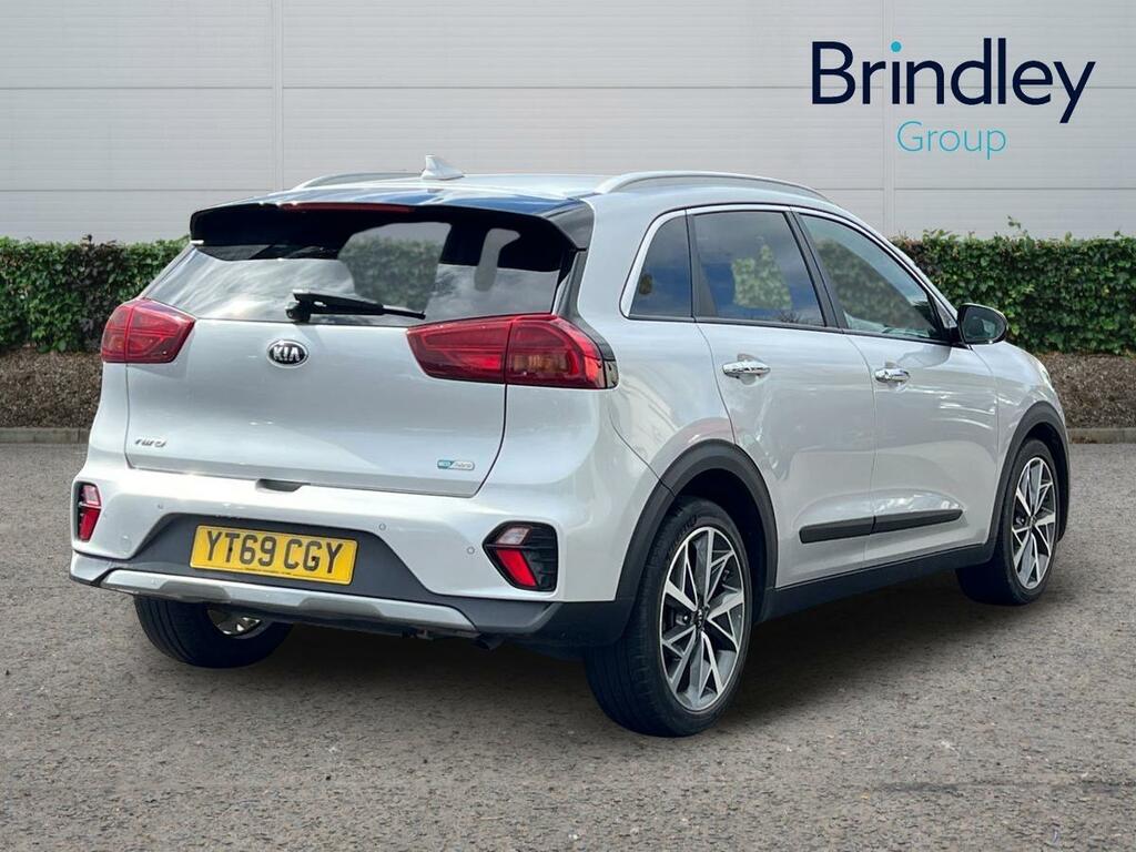 Kia Niro 1.6 Gdi 3 Suv Hybrid Dct Euro 6 Ss YT69CGY Silver #4