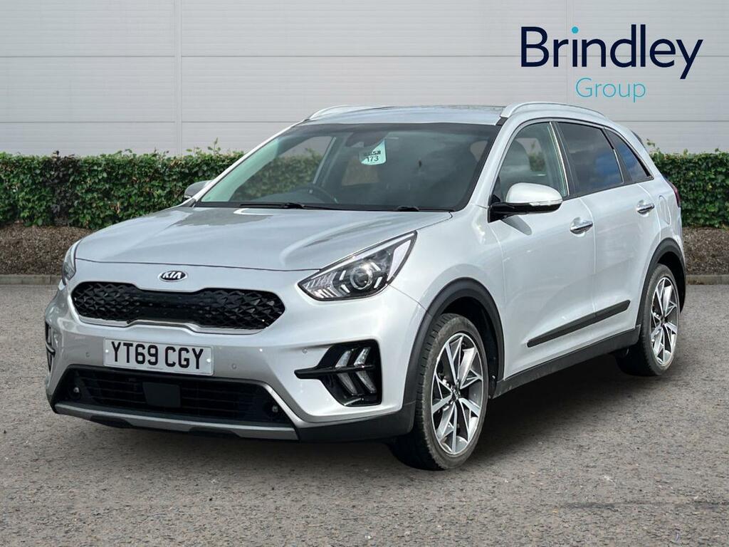 Kia Niro 1.6 Gdi 3 Suv Hybrid Dct Euro 6 Ss YT69CGY Silver #2