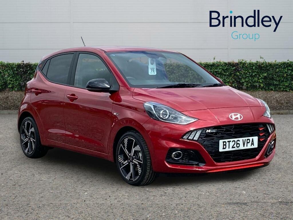 Hyundai I10 1.0 T-gdi N Line Hatchback Euro Red