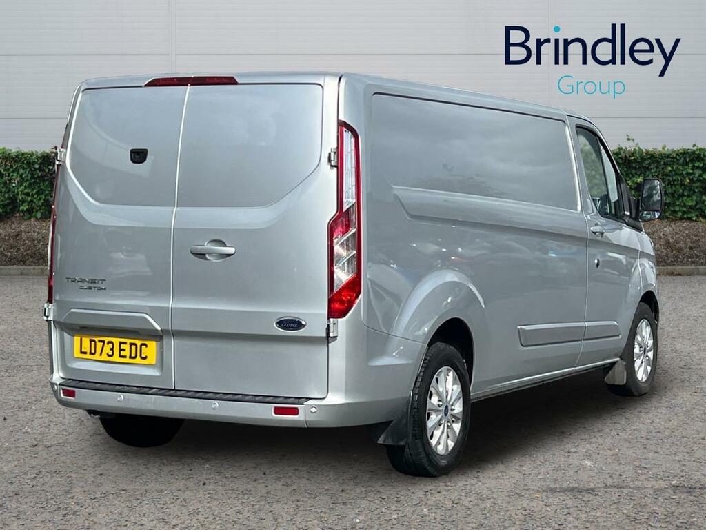 Ford Transit Custom 2.0 300 Ecoblue Limited Panel Van Manua LD73EDC Silver #4