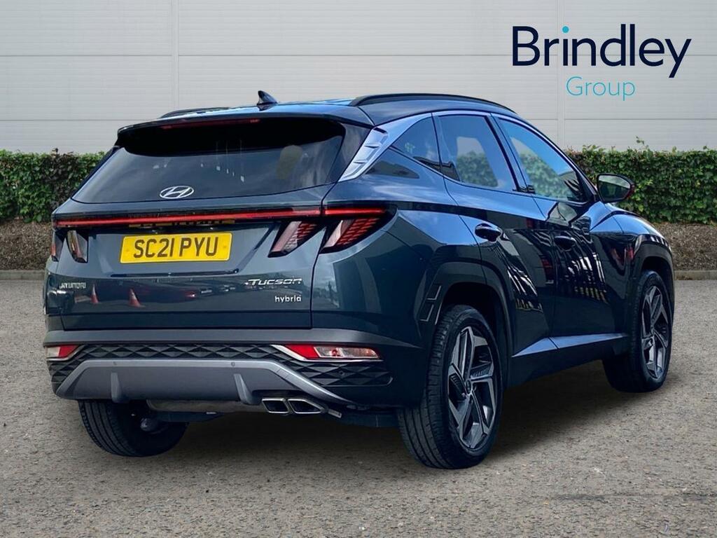 Hyundai Tucson 1.6 H T-gdi Premium Euro 6 Ss SC21PYU Blue #4