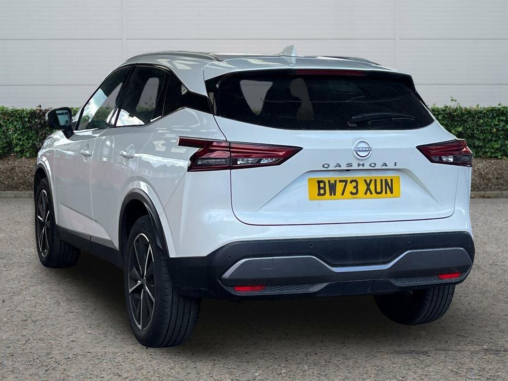 Nissan Qashqai 1.3 Dig-t Mhev Tekna Suv Hybrid BW73XUN White #3