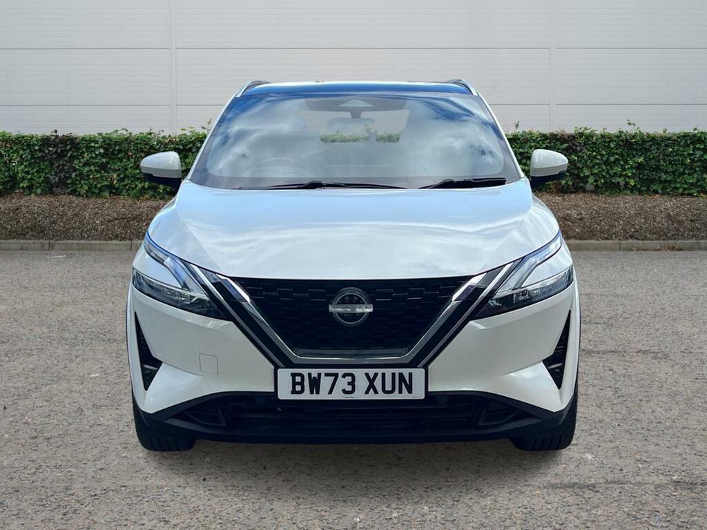 Nissan Qashqai 1.3 Dig-t Mhev Tekna Suv Hybrid BW73XUN White #6
