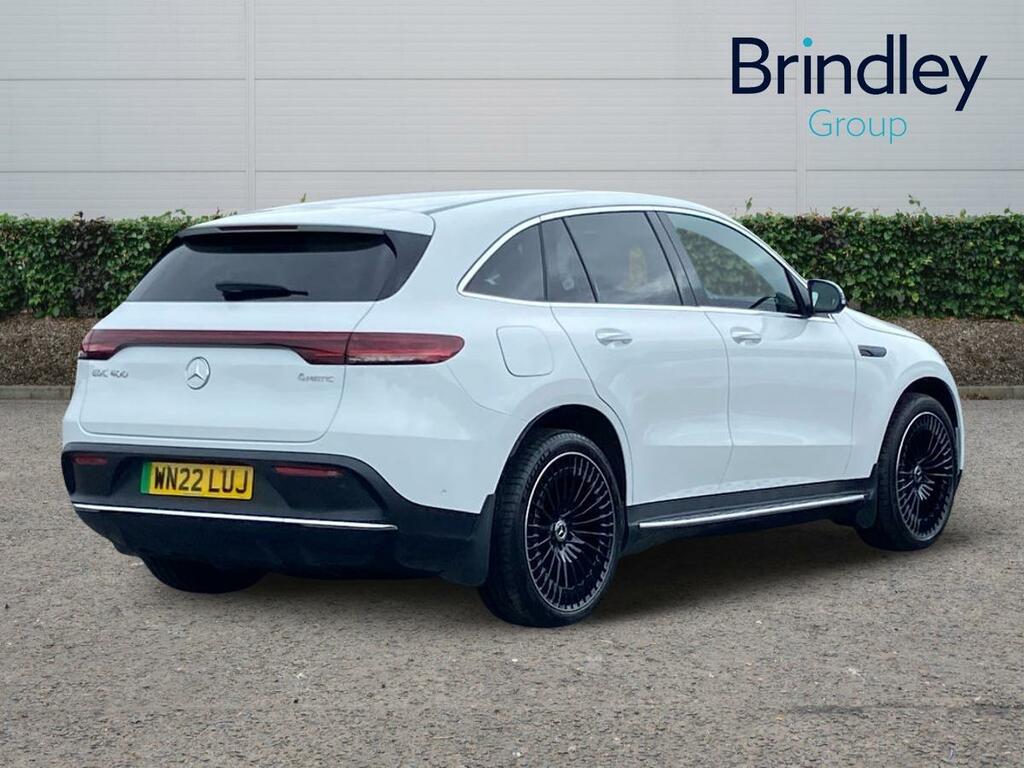 Mercedes-Benz EQC Eqc 400 80Kwh Amg Line Premium Plus Suv Elec WN22LUJ White #4