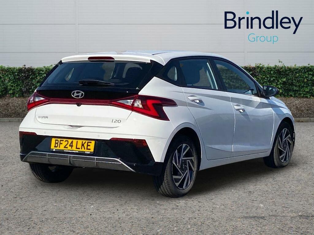 Hyundai I20 1.0 T-gdi Advance Hatchback Dct Euro 6 BF24LKE White #4
