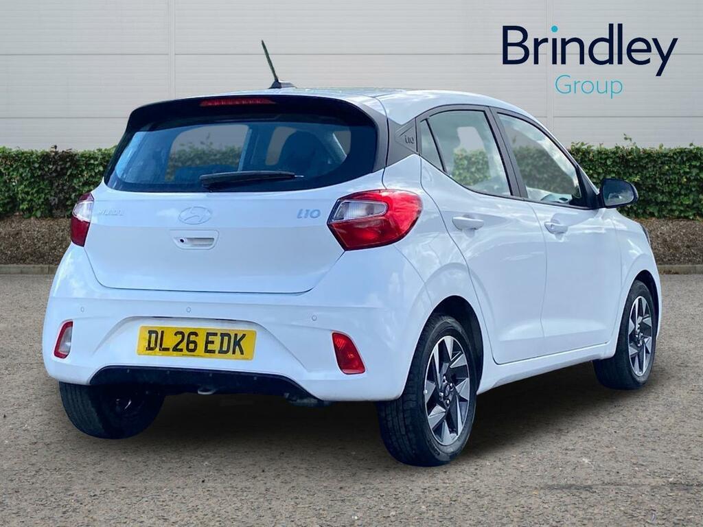 Hyundai I10 1.0 Advance Hatchback Euro 6 S DL26EDK White #4