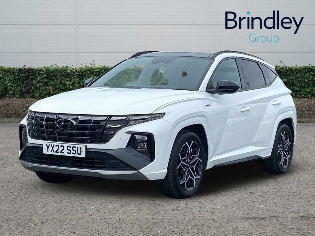 Hyundai Tucson 1.6 T-gdi N Line S Suv Euro 6 S YX22SSU White #2