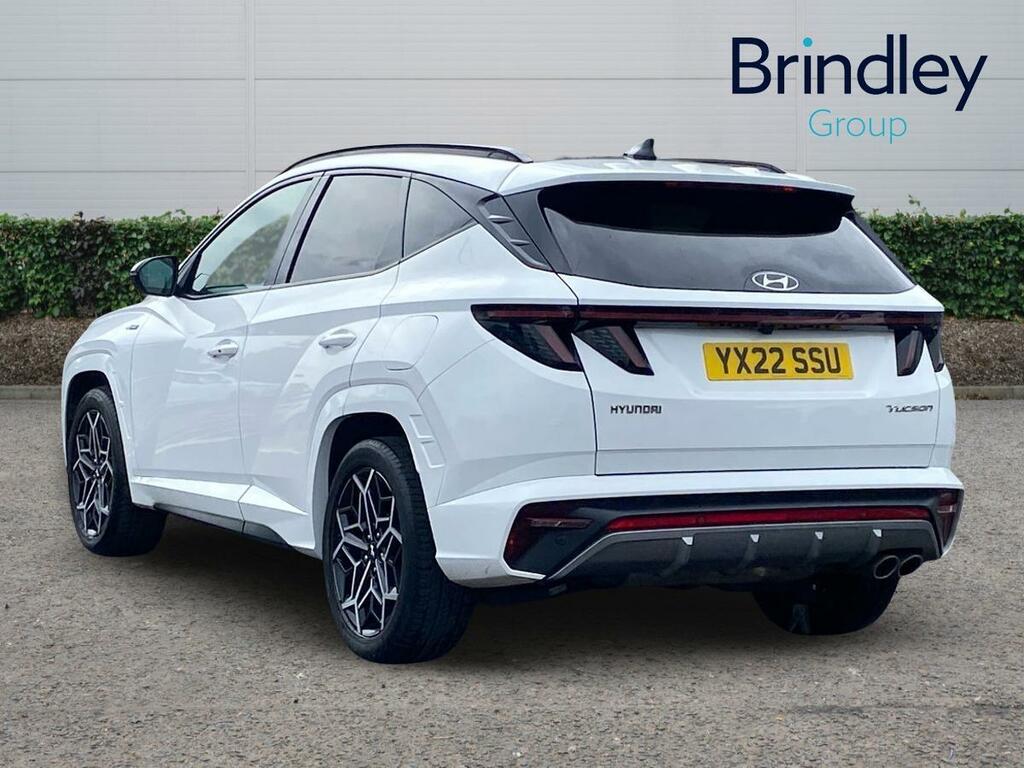 Hyundai Tucson 1.6 T-gdi N Line S Suv Euro 6 S YX22SSU White #3