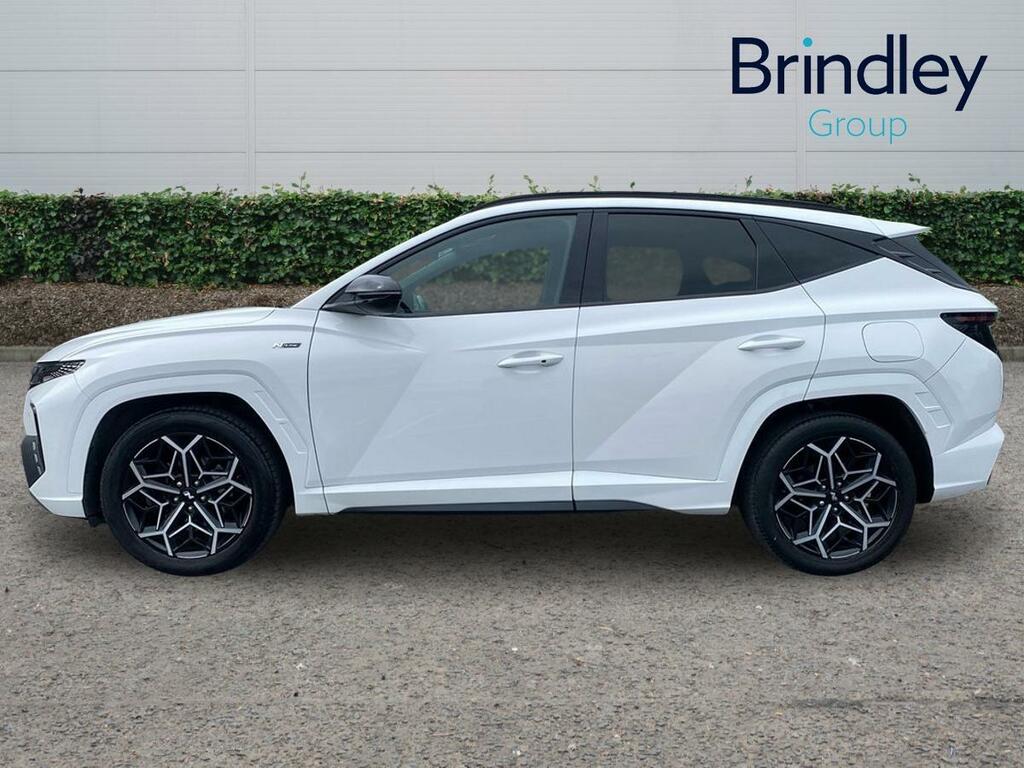 Hyundai Tucson 1.6 T-gdi N Line S Suv Euro 6 S YX22SSU White #5