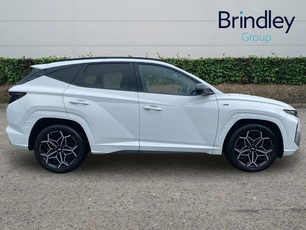 Hyundai Tucson 1.6 T-gdi N Line S Suv Euro 6 S YX22SSU White #6