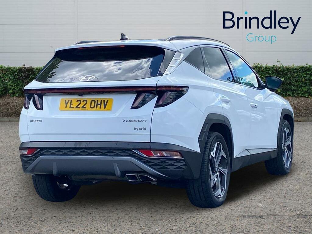 Hyundai Tucson 1.6 H T-gdi Ultimate Suv Hybrid Eu YL22OHV White #4