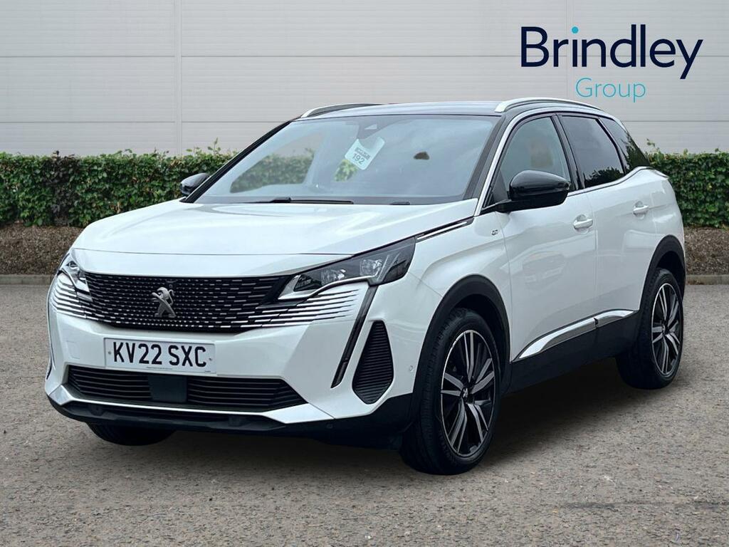 Peugeot 3008 1.2 Puretech Gt Premium Suv Eat Euro 6 KV22SXC White #2