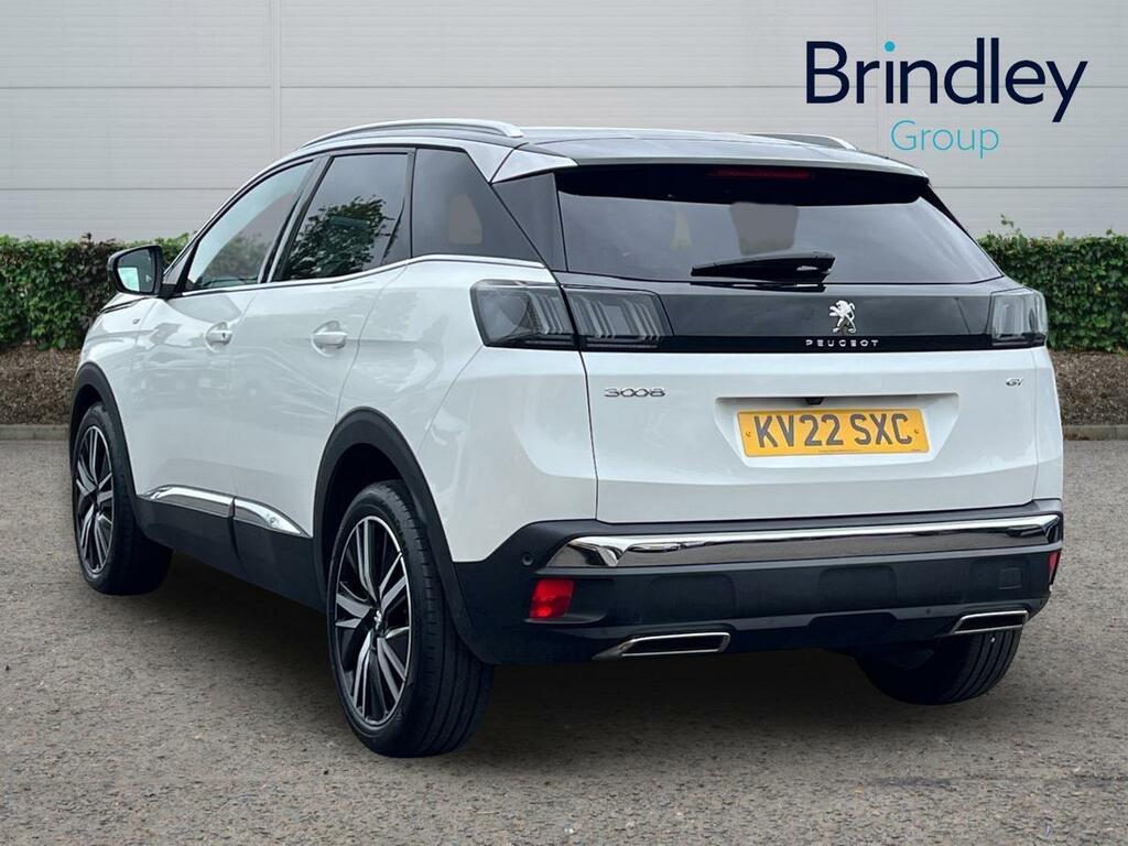 Peugeot 3008 1.2 Puretech Gt Premium Suv Eat Euro 6 KV22SXC White #3