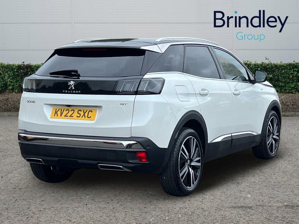 Peugeot 3008 1.2 Puretech Gt Premium Suv Eat Euro 6 KV22SXC White #4