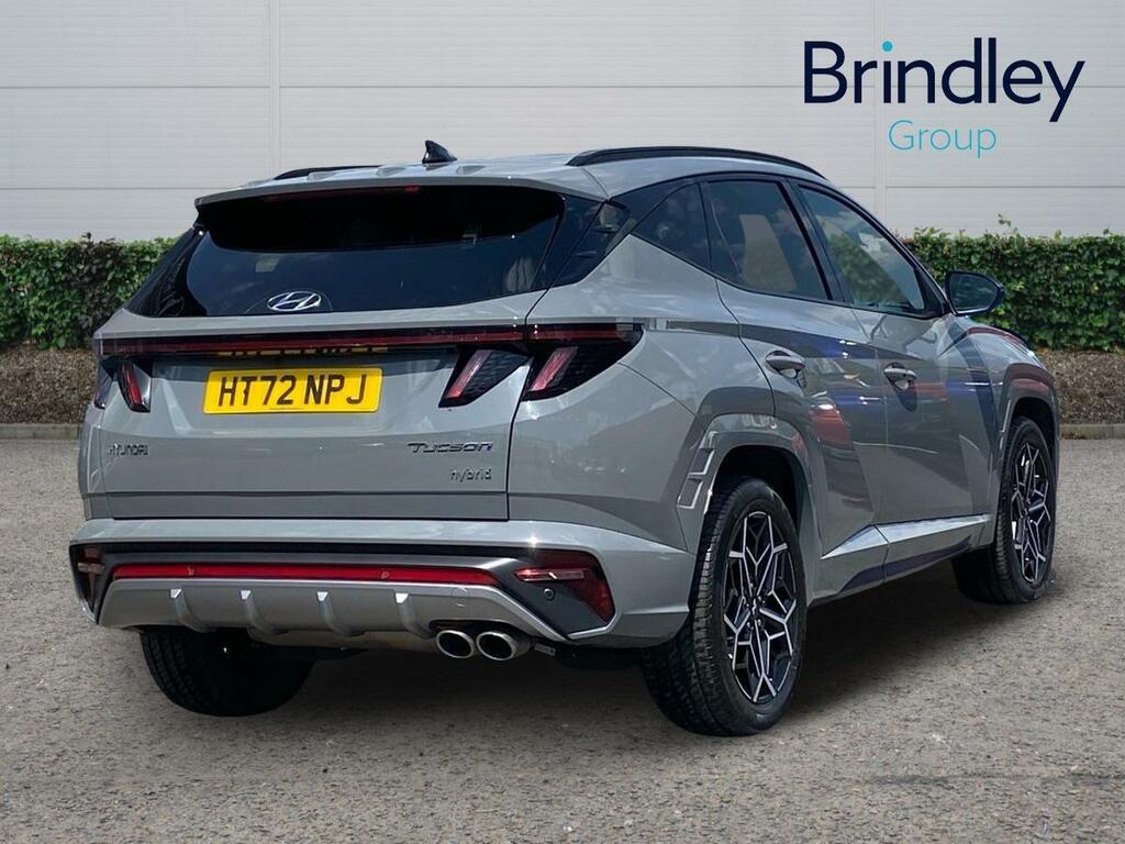 Hyundai Tucson 1.6 H T-gdi N Line Suv Hybrid Euro HT72NPJ Grey #4