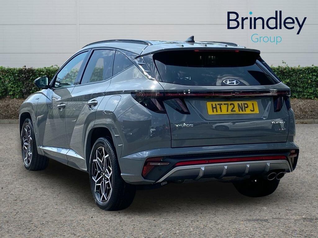 Hyundai Tucson 1.6 H T-gdi N Line Suv Hybrid Euro HT72NPJ Grey #3
