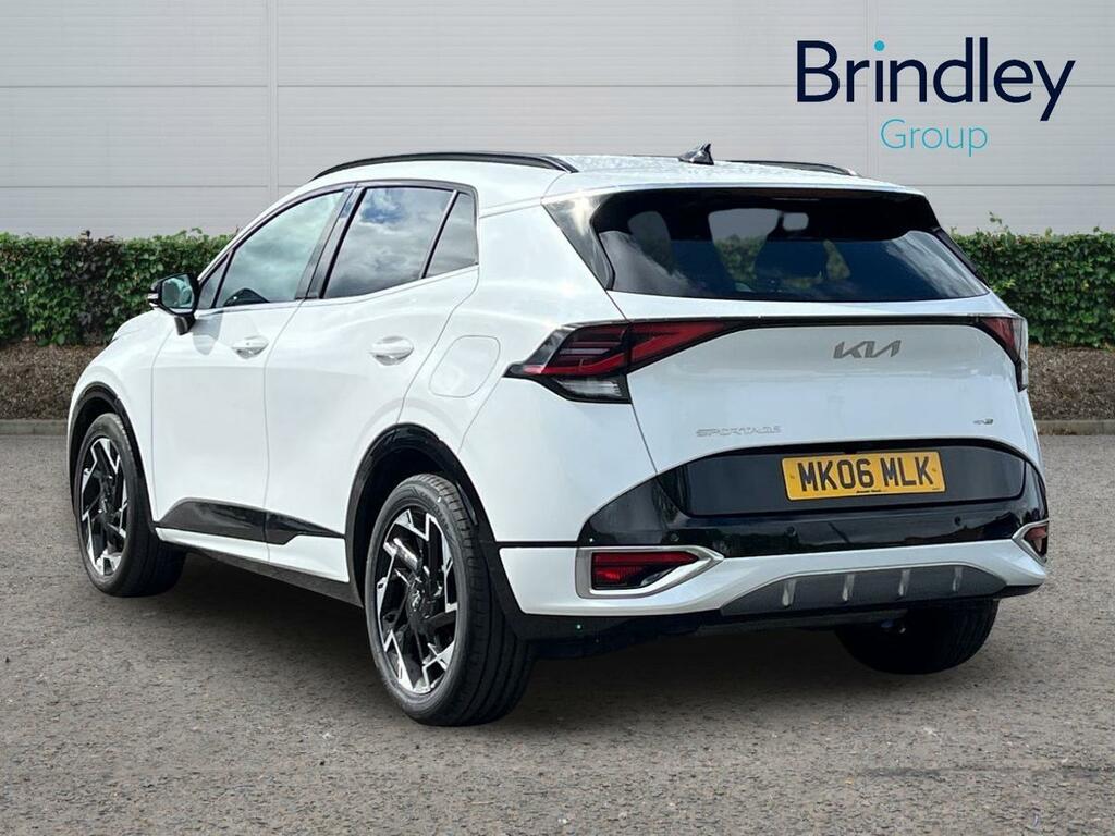 Kia Sportage 1.6 T-gdi Mhev Gt-line Suv Hybrid Manua MK06MLK White #3