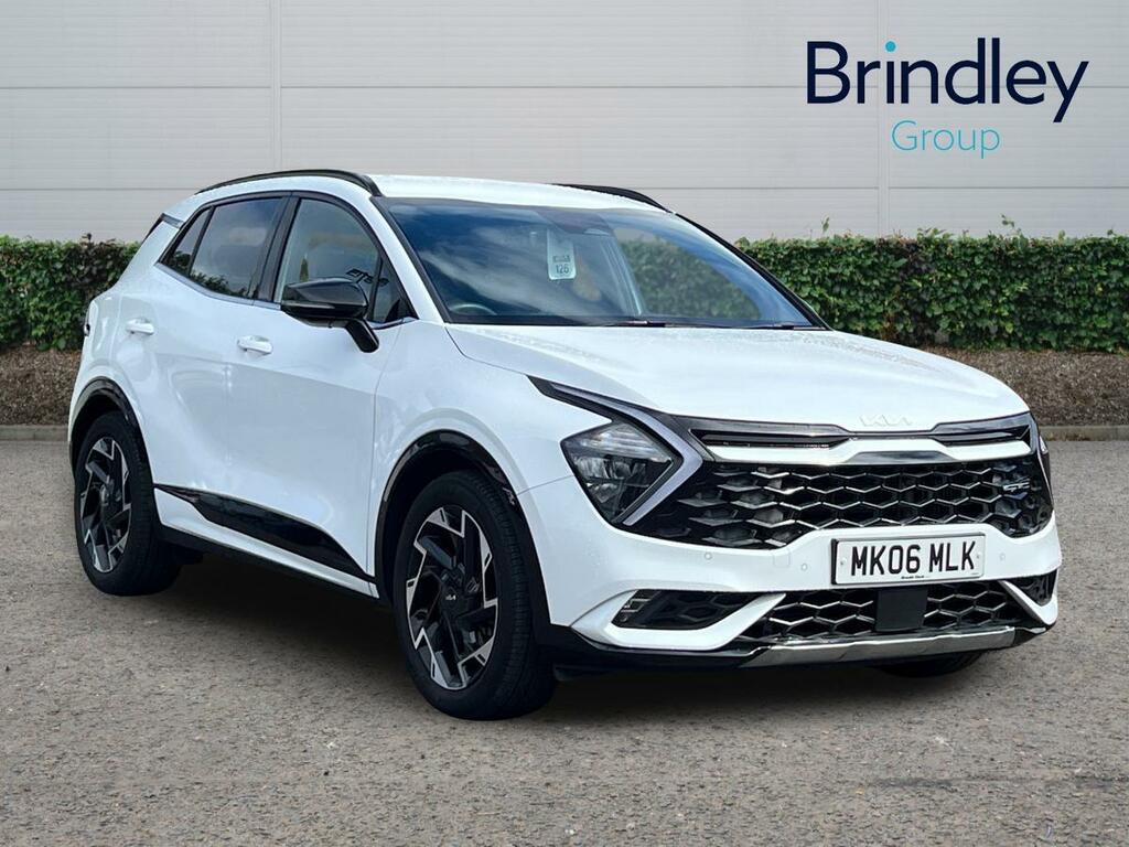 Kia Sportage 1.6 T-gdi Mhev Gt-line Suv Hybrid Manua White