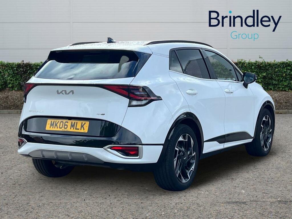 Kia Sportage 1.6 T-gdi Mhev Gt-line Suv Hybrid Manua MK06MLK White #4