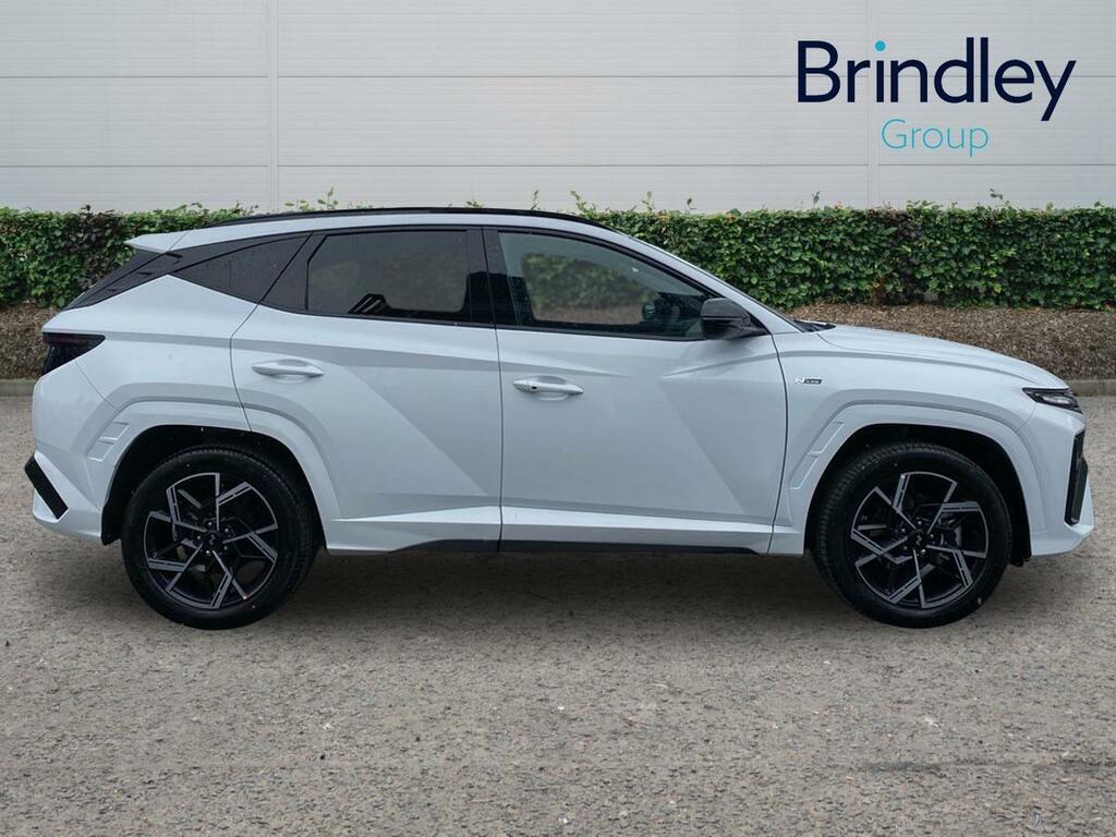 Hyundai Tucson 1.6T N Line Suv Hybrid Euro 6 Ss BT26RZA White #6