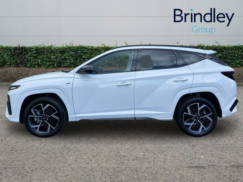 Hyundai Tucson 1.6T N Line Suv Hybrid Euro 6 Ss BT26RZA White #5