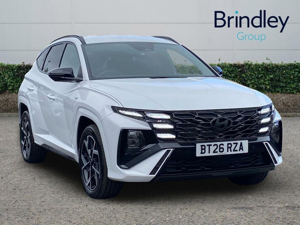 Hyundai Tucson 1.6T N Line Suv Hybrid Euro 6 Ss White