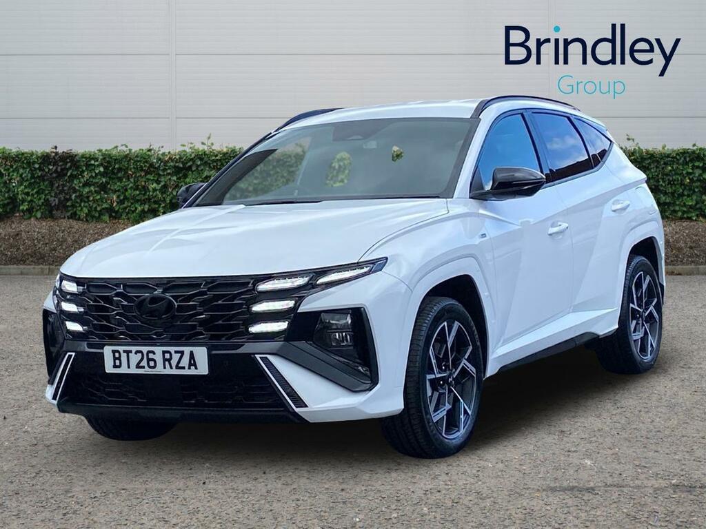Hyundai Tucson 1.6T N Line Suv Hybrid Euro 6 Ss BT26RZA White #2