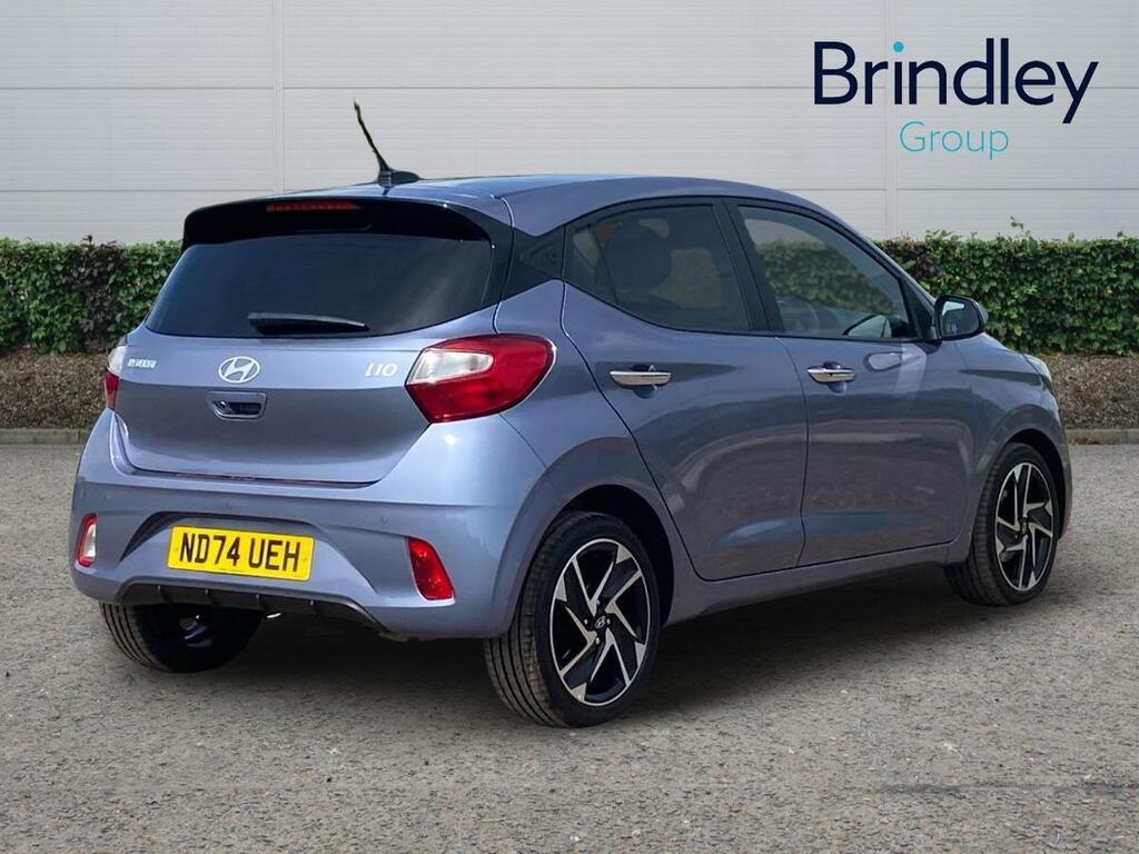 Hyundai I10 1.2 Premium Hatchback Euro 6 Ss ND74UEH Blue #4