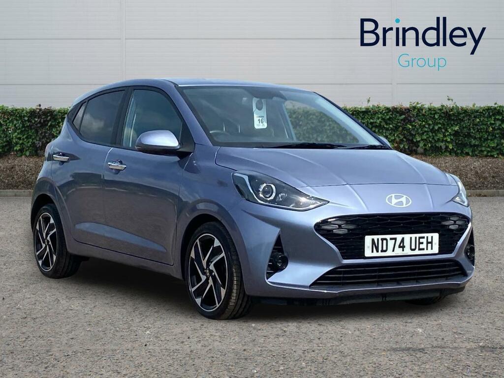 Hyundai I10 1.2 Premium Hatchback Euro 6 Ss Blue