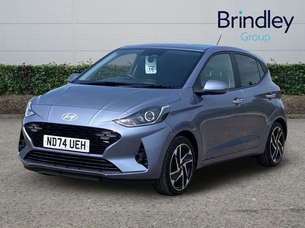 Hyundai I10 1.2 Premium Hatchback Euro 6 Ss ND74UEH Blue #2