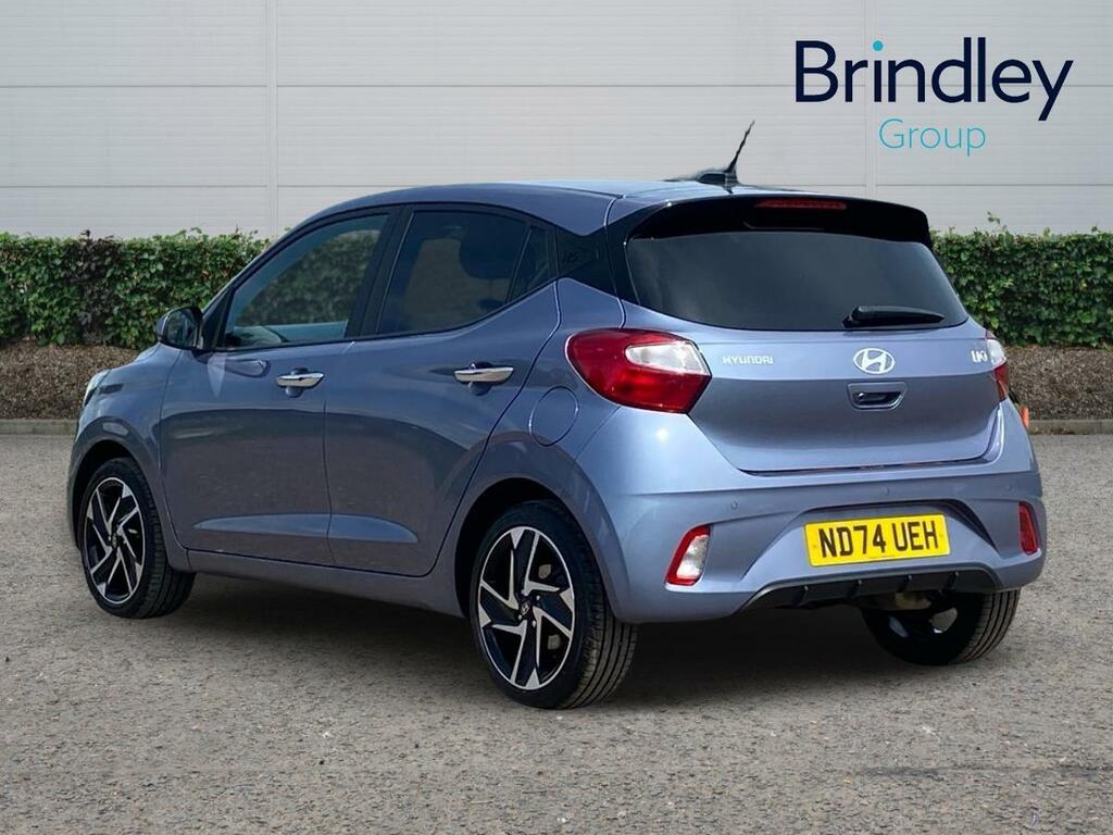Hyundai I10 1.2 Premium Hatchback Euro 6 Ss ND74UEH Blue #3