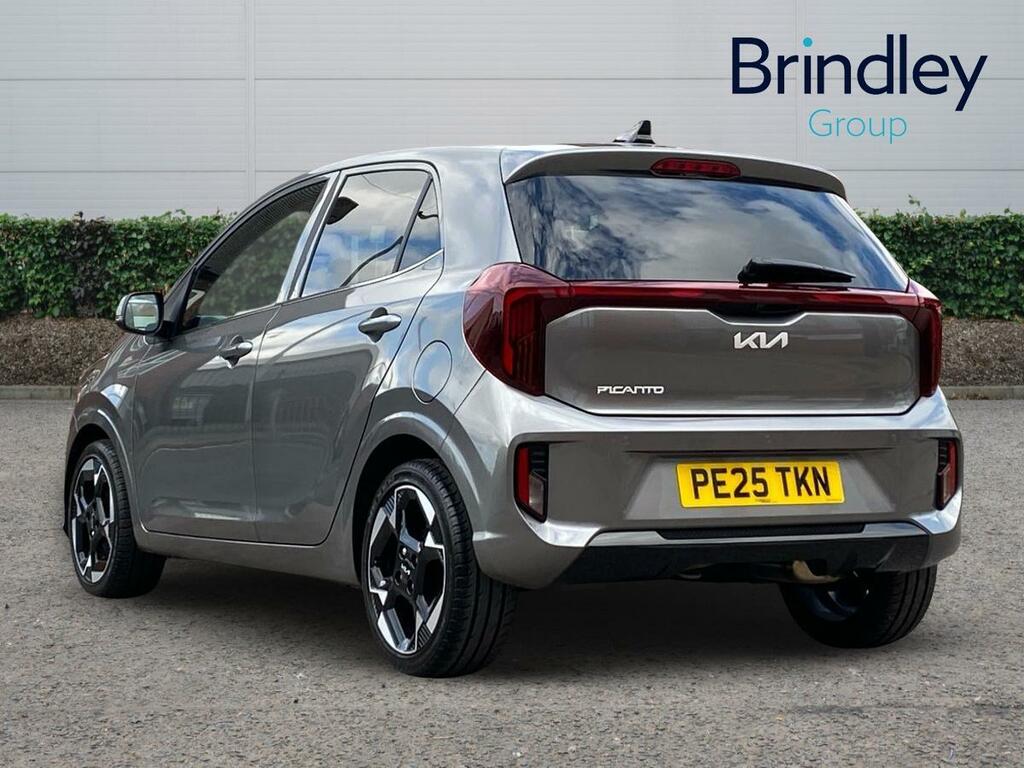 Kia Picanto 1.2 Shadow Hatchback Amt Euro 6 Ss PE25TKN Grey #3
