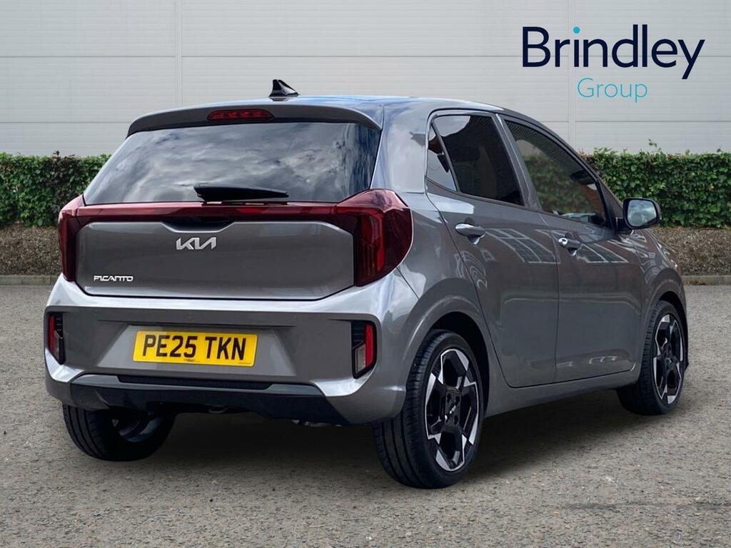 Kia Picanto 1.2 Shadow Hatchback Amt Euro 6 Ss PE25TKN Grey #4