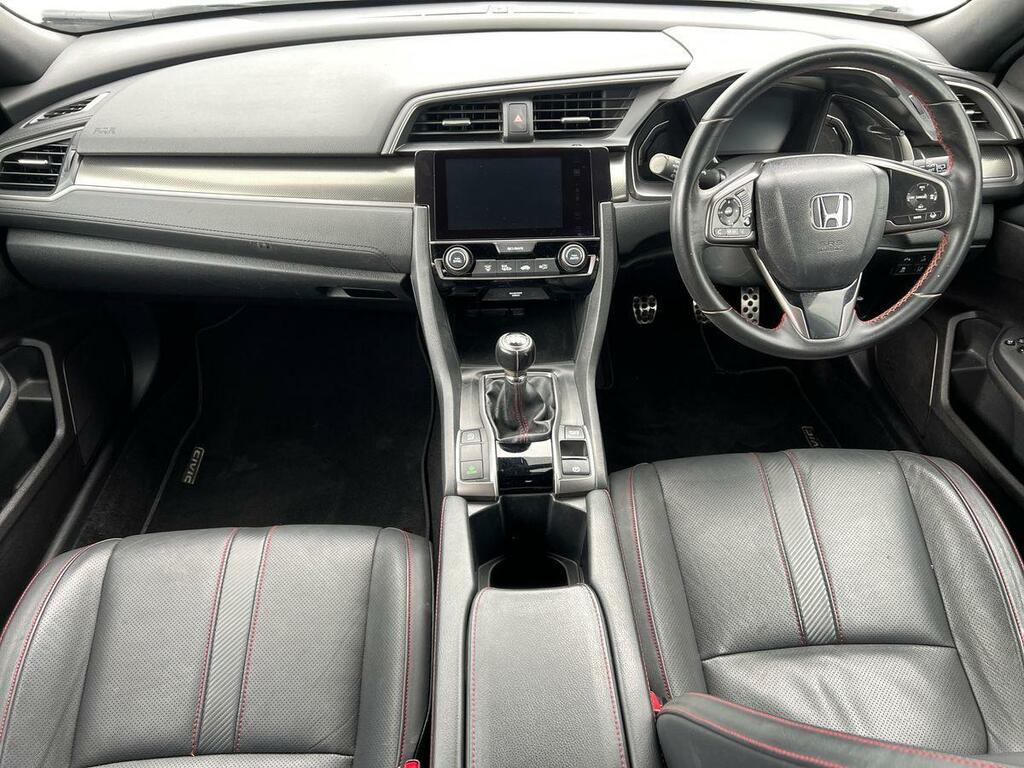 Honda Civic 1.0 Vtec Turbo Sport Line Hatchback Man YA68HLC White #4