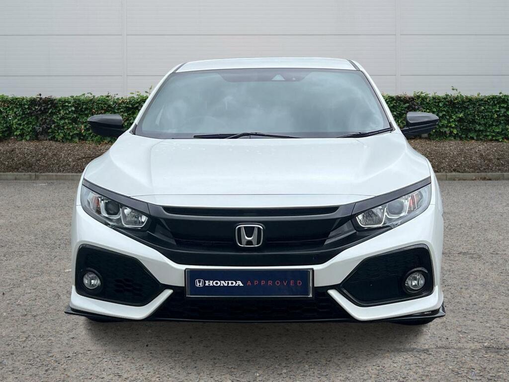 Honda Civic 1.0 Vtec Turbo Sport Line Hatchback Man YA68HLC White #6