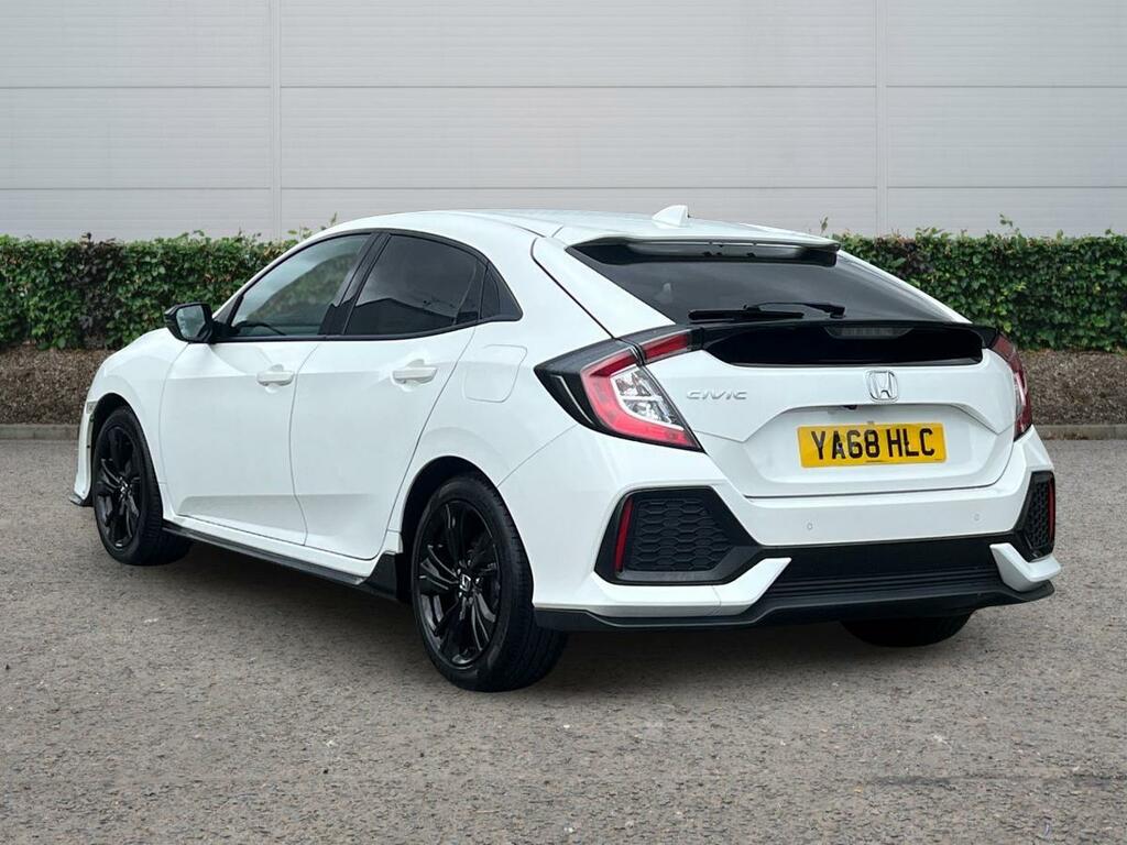 Honda Civic 1.0 Vtec Turbo Sport Line Hatchback Man YA68HLC White #3