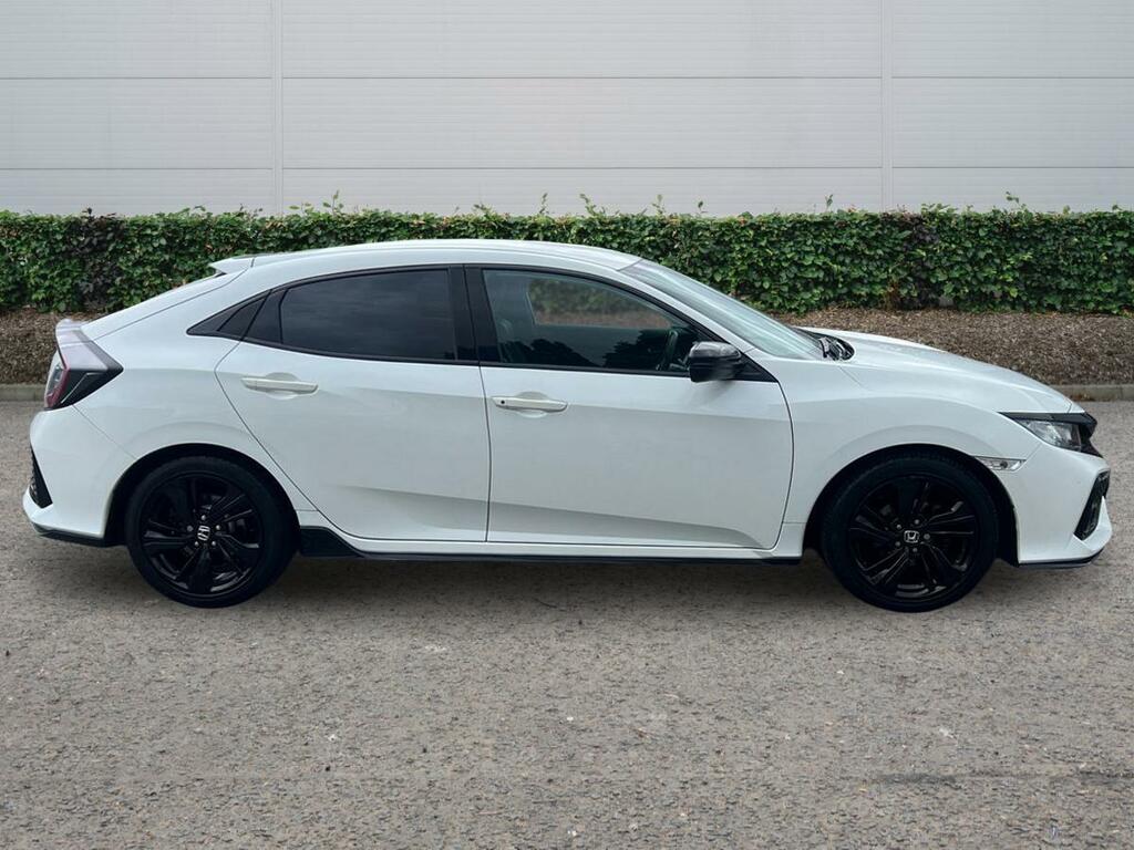 Honda Civic 1.0 Vtec Turbo Sport Line Hatchback Man YA68HLC White #5