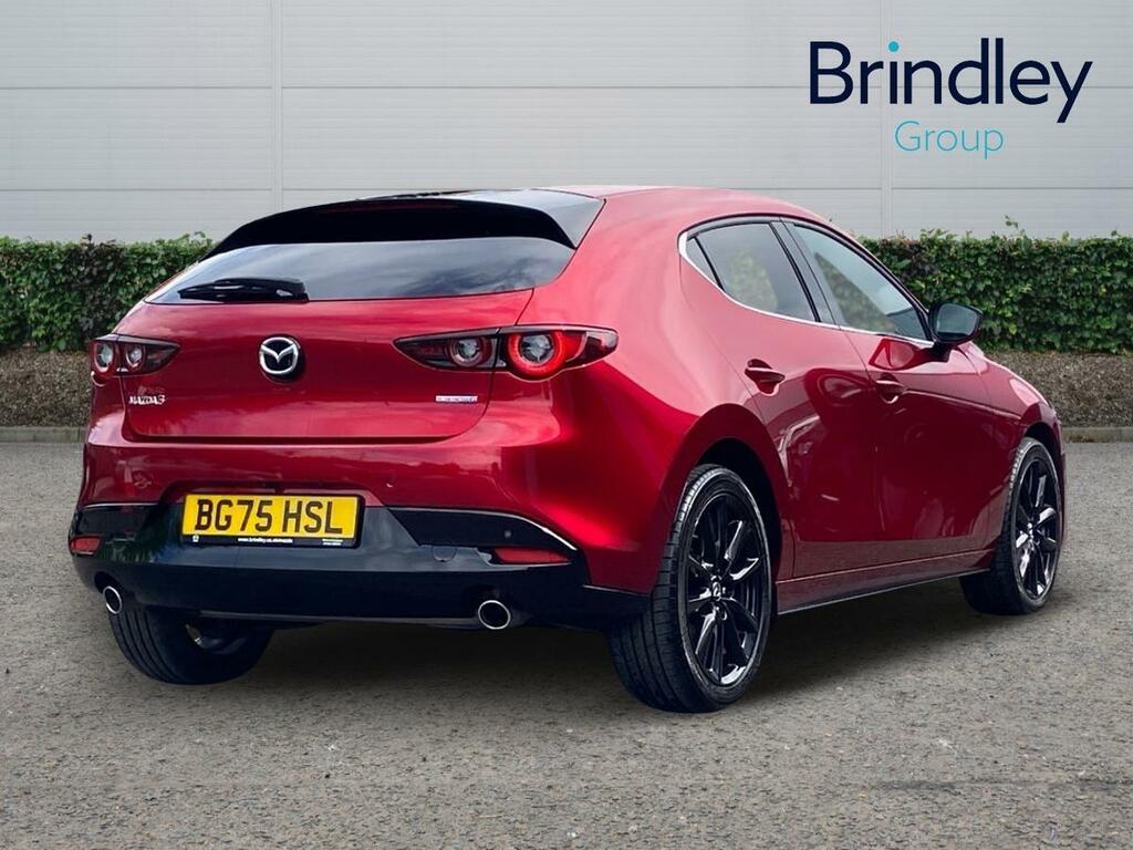 Mazda 3 2.5 E-skyactiv-g Mhev Homura Hatchback BG75HSL Red #4