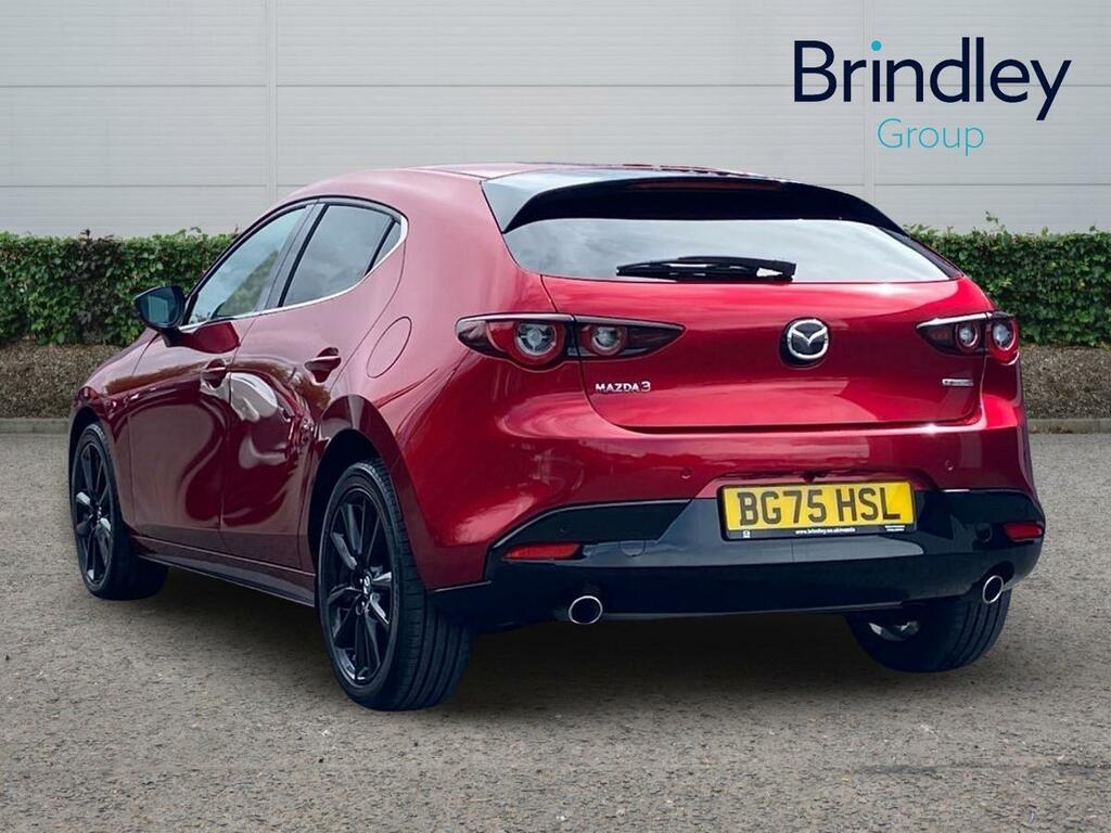 Mazda 3 2.5 E-skyactiv-g Mhev Homura Hatchback BG75HSL Red #3