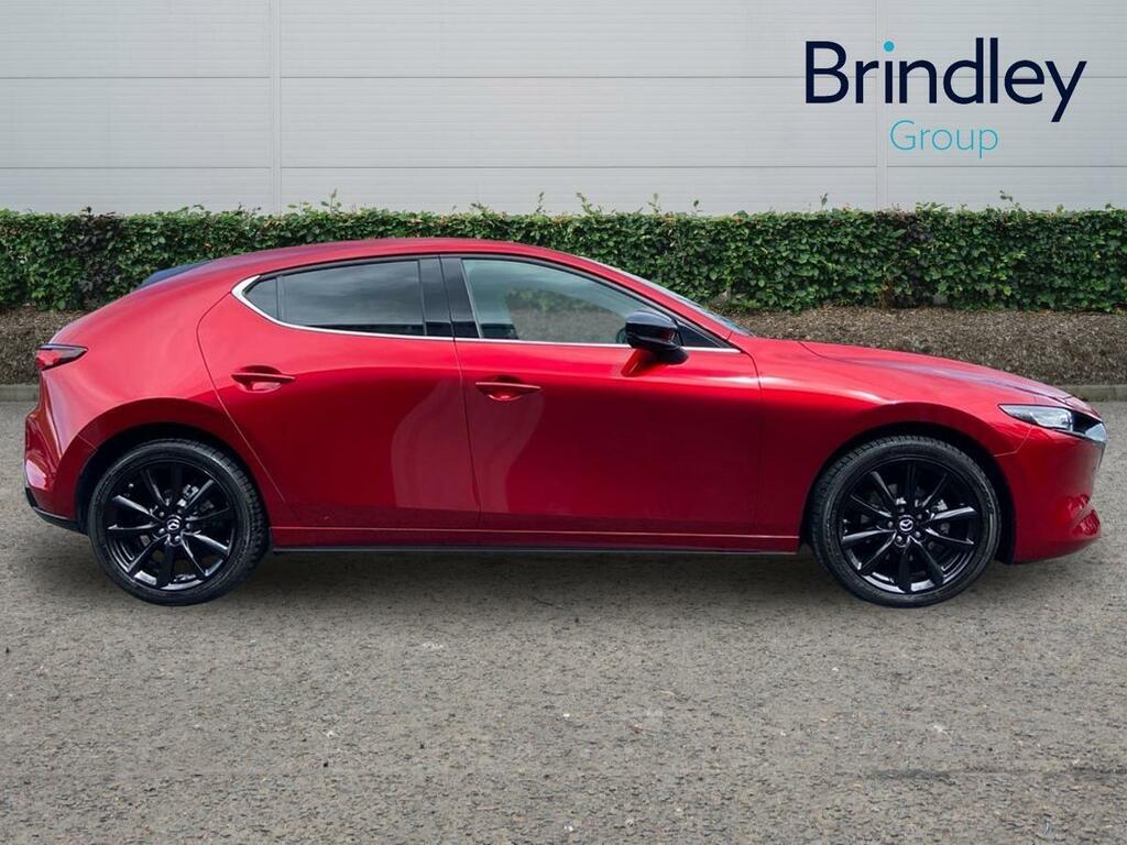 Mazda 3 2.5 E-skyactiv-g Mhev Homura Hatchback BG75HSL Red #6