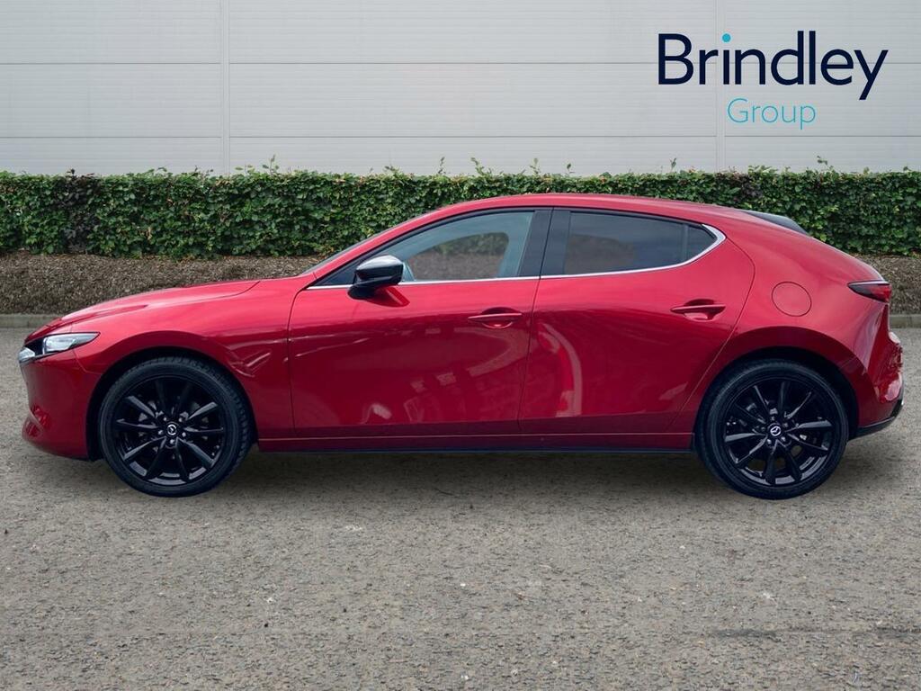 Mazda 3 2.5 E-skyactiv-g Mhev Homura Hatchback BG75HSL Red #5