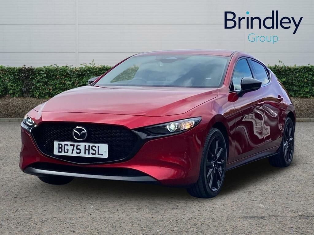 Mazda 3 2.5 E-skyactiv-g Mhev Homura Hatchback BG75HSL Red #2