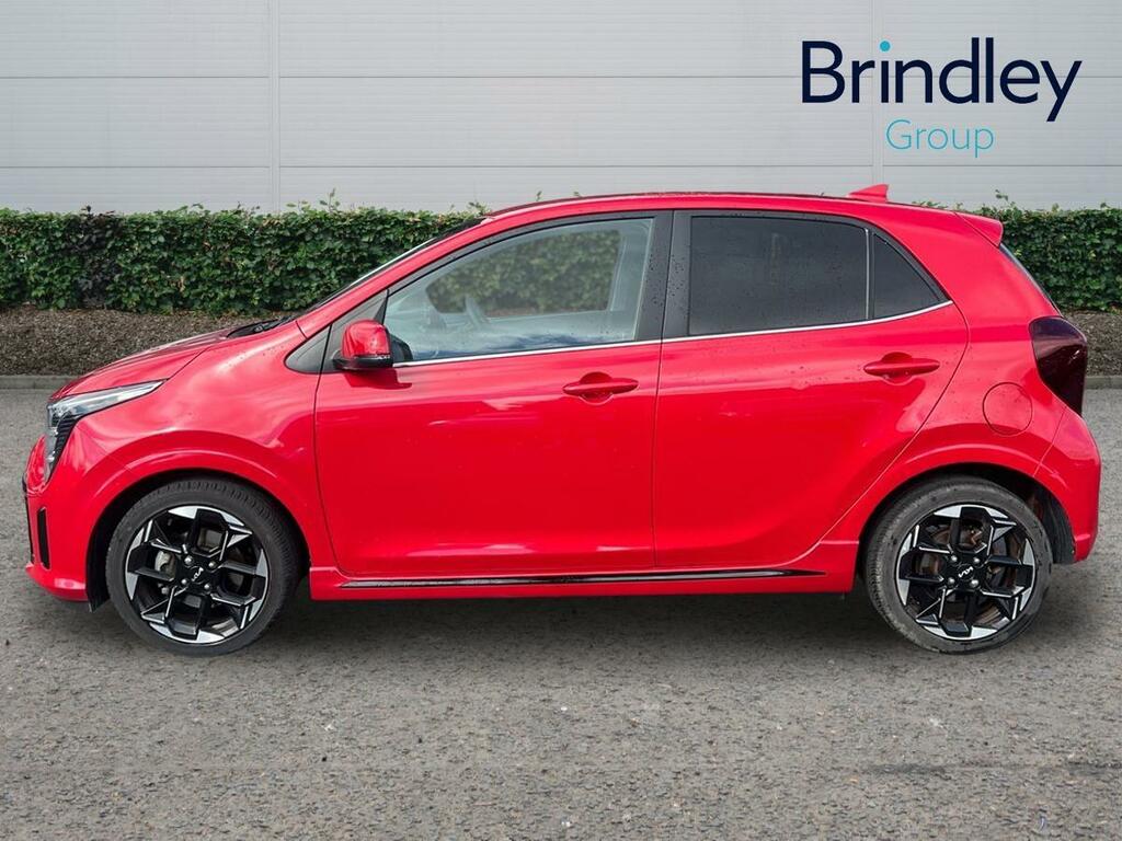 Kia Picanto 1.0 Gt-line Hatchback Amt Euro 6 Ss BV74MXM Red #5