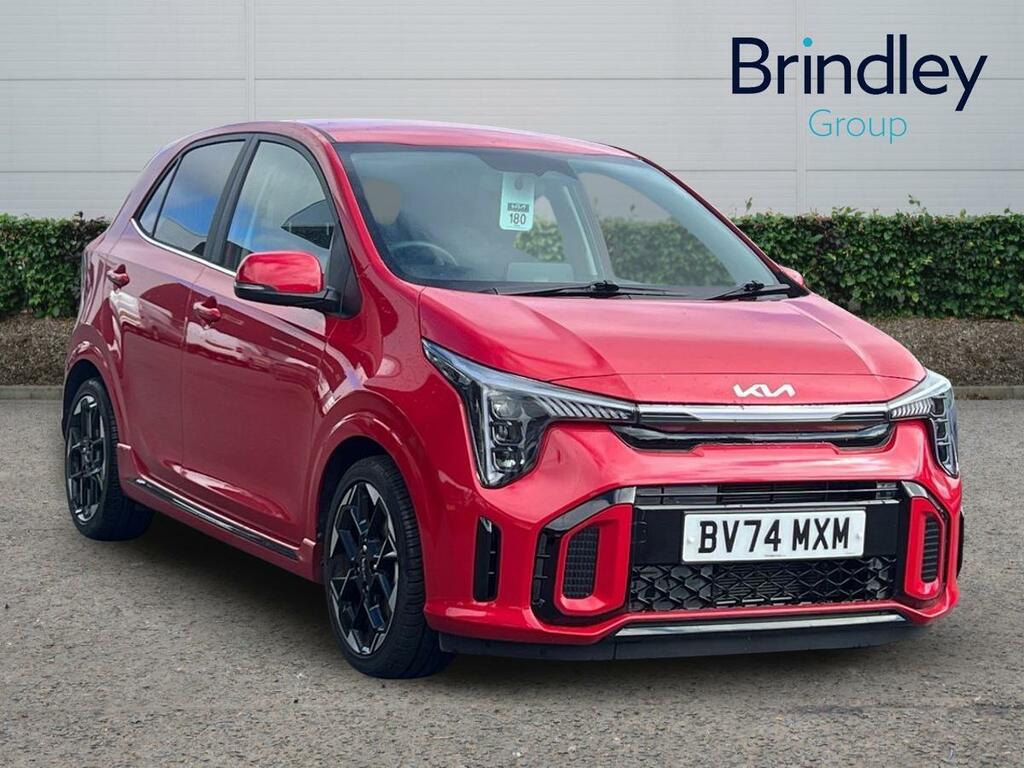 Kia Picanto 1.0 Gt-line Hatchback Amt Euro 6 Ss Red