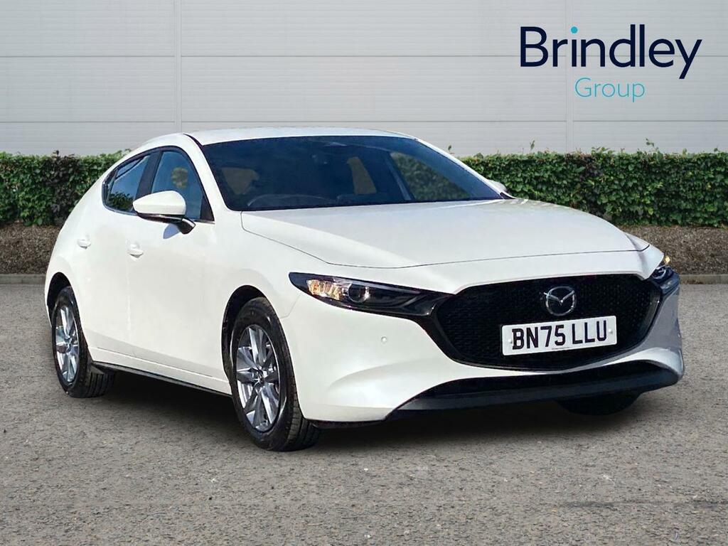 Mazda 3 2.0 E-skyactiv-x Mhev Centre-line Hatchback Pe White