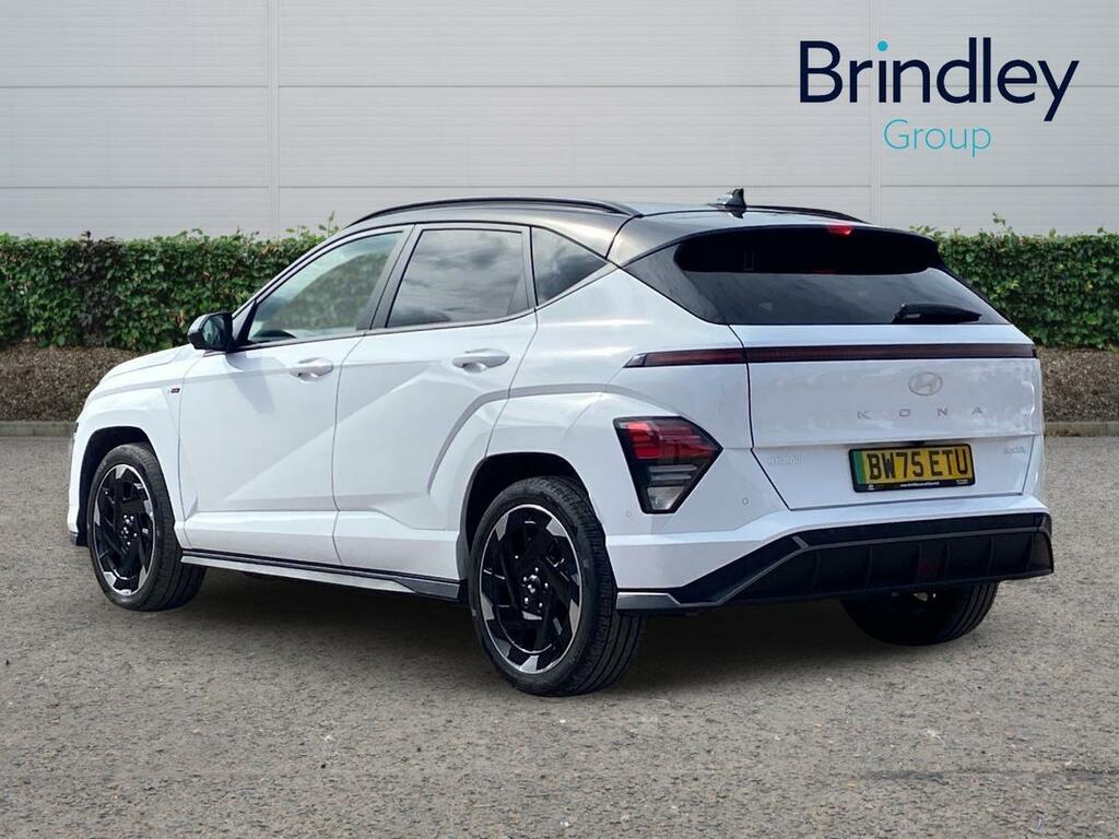 Hyundai Kona 65.4Kwh N Line S Suv 218 Ps BW75ETU White #3